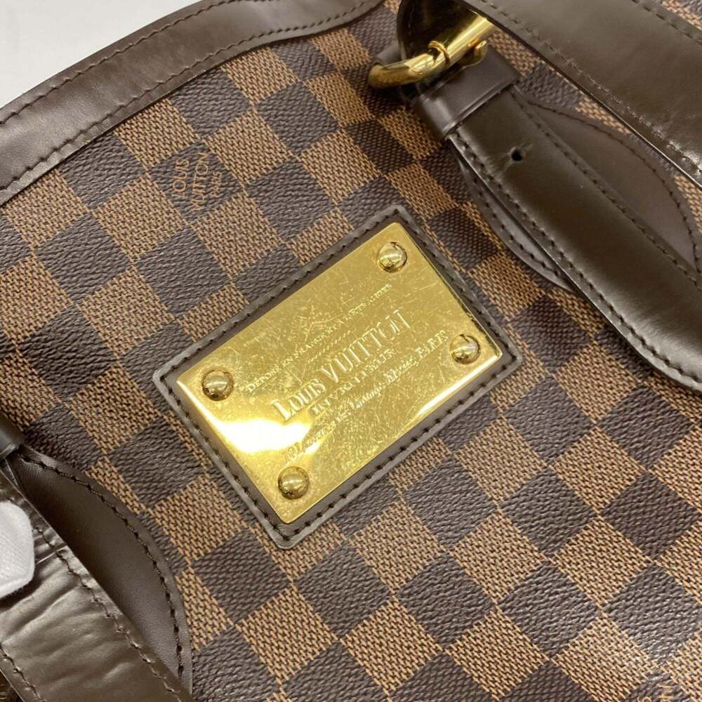 LOUIS VUITTON Brown Damier Tote Bag - Picture 10 of 13